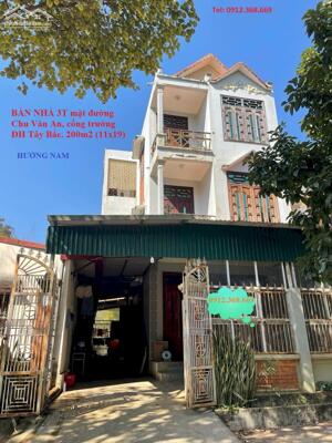 {RẺ-ĐẸP} BÁN NHÀ 3T, DT 200M2 CỔNG TRƯỜNG ĐẠI HỌC TÂY BẮC