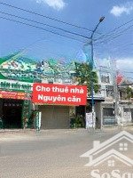cho thuê nhà nguyên căn mặt tiền chu văn an, gần chợ văn hải và đường lê duẩn