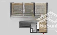 bán cc đẹp xuất sắc tại trust city văn giang, 2,4 tỷ, 58,5m2