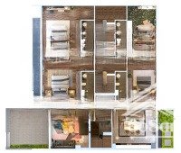 bán căn liền kề 75m2 x4t gd2 hud st, nhận nhà ở ngay. hướng mát, nhận nhà ở ngay