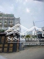 bán nhà phố đẹp 5mx17m. xây 3 lầu. góc 2 mặt tiền đường lê thị riêng, phường thới an. q12