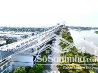 bán nhà phố mặt tiền sông vàm cỏ có bến du thuyền - sổ hồng riêng - cam kết thuê lại từ 30tr/tháng
