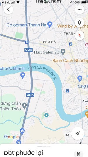bán đất sổ đỏ , thôn phước lợi, xã thuận phước, h. ninh phước ninh thuận ( cách ngã 5 phủ hà 5")