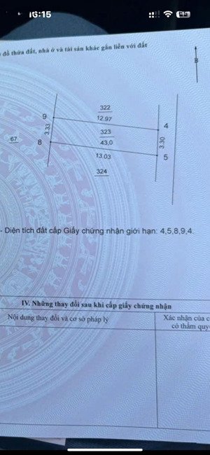 bán đất tại phùng hưng, 6,35 tỷ, 48m2, hà đông, hà nội, chính chủ