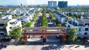 biệt thự eco garden huế - duy nhất 1 căn 2 mặt tiền đường 19m view bể bơi