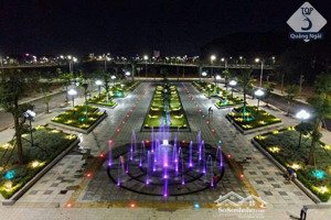 view phố đi bộ tại khu dân cư 577 sơn tịnh