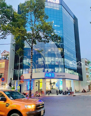 bán toà nhà góc 2 mặt tiền lý thường kiệt tân bình dt: 8 x 25m , hầm + 7 tầng hđ thuê 370 triệu/ t