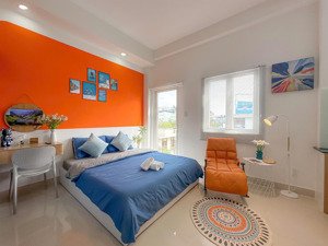 cho thuê phòng quận 8 mới 100% full nội thất có thang máy hầm xe rộng