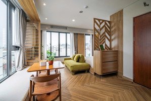 căn hộ cao cấp đầy đủ tiện nghi full nội thất free dọn phòng + gym mini ngay khu pxl, phan đăng lưu