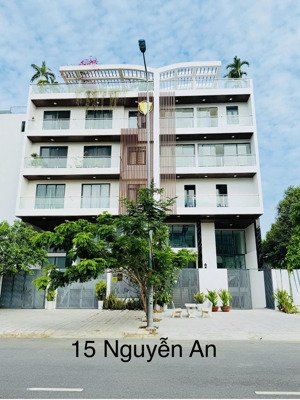 cho thuê toà nhà văn phòng 15a nguyễn an,, q2, 11 x 21m hầm 6 lầu, dtsd 1200m2. giá 199tr/ tháng