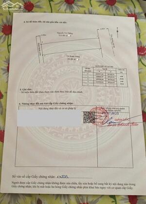 Chuyển nhượng lô đất 179m2 ngang 6m CC Thống Nhất Minh Tân Kiến Thụy Hải Phòng