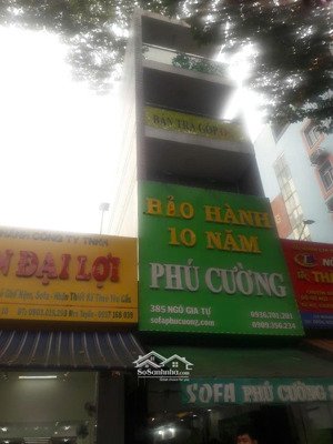 nhà mới xây dựng mặt tiền đường ngô gia tự, p2, q10, trệt lửng 03 lầu, st
