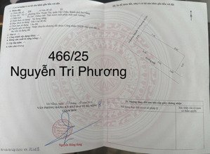 bàn lô đất 2mặt kiệt nguyễn tri phương, hải châu, đà nẵng(chính chủ)