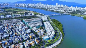 lô biệt thự duy nhất hàng cđt - đơn giá 55tr/m2 đất - đ.bùi viện - dt:289,9m - sát sông hàn -tp đn