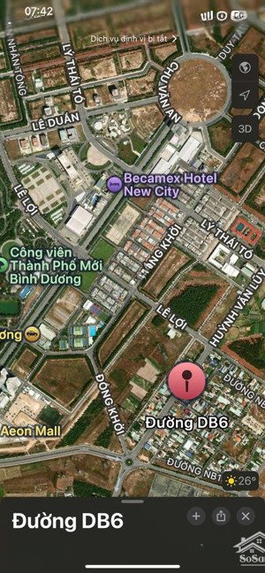 bán đất nền tdc thành phố mới bình dương, giá siêu hời 3,8 tỷ / 150m2