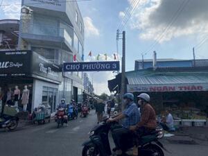 Lô góc khu chợ P3 TP Tân An, Long An