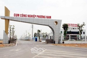 bán đất rộng làm kho bãi, xd nhà máy, xưởng sản xuất cụm công nghiệp phương nam, giá chỉ hơn 2tr/m2