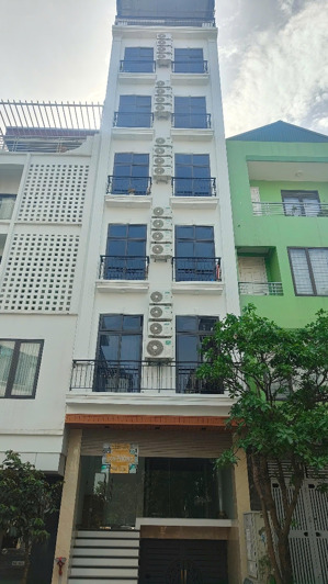 bán ccmn 8 tầng 60m2, 21 phòng + sàn thương mại doanh thu 80 triệu/tháng đấu giá mậu lương