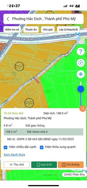 bán lô đất 148m2 trung tâm hắc dịch, hạ tầng hoàn thiện kết nối tiện ích quanh bán kính 500m
