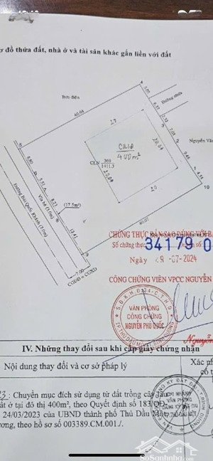 cực phẩm phân tách mặt tiền đường bùi quốc khánh phường chánh nghĩa 35x40 tc 400m
