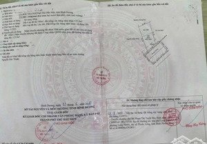bán đất đẹp xuất sắc mặt tiền đường nguyễn đức thuận, hiệp thành, thủ dầu một