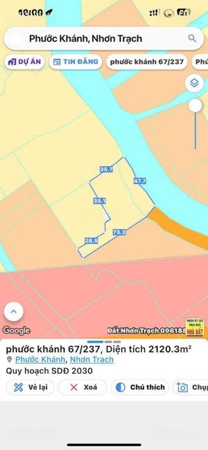 bán đất phước khánh, nhơn trạch, đn. có 300m2 thổ cư, giá đầu tư siêu tốt, gọi ngay 0907353383