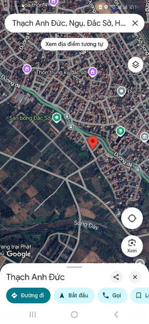 cần bán mảnh đất thôn chùa ngụ, xã đắc sở. diện tích 134m2 view đẹp tại hoài đức, hà nội