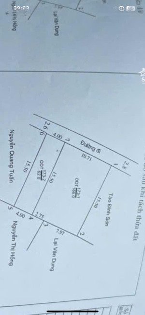 bán đất tại đường giáp ngọ , thị trấn chúc sơn, chương mỹ, hà nội, giá ưu đãi chỉ với 3,7 tỷ, 62m2