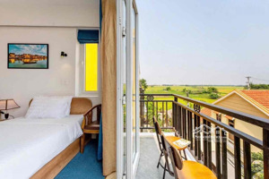 hội an, villa view lúa, góc 3 mặt tiền thoáng mát. dòng tiền kinh doanh tốt