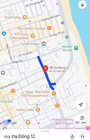 bán tòa căn hộlô góc mỹ đa đông 12 mỹ khê-đà nẵng-5tầng-dòng tiền 110triệu/tháng.