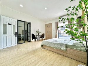 [new house] căn hộ 1 phòng ngủ: bancol, nội thất hiện đại, máy giặt riêng - khu phan đăng lưu