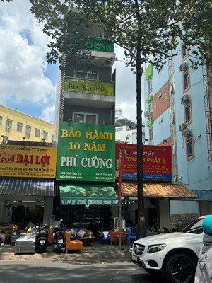 nhà mới xd mặt tiền đường số 385 ngô gia tự f2 q10 tphcm, trệt ,lửng, 03 lầu st