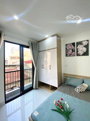 bán gấp tòa chdv đội cấn, dt 95tr/th, 17p, lô góc 3 thoáng, vf3 đỗ cửa, 20m ra ô tô tránh, 70m