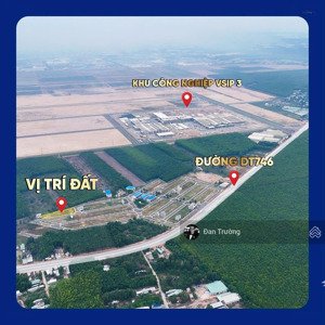 bán đất nền tại dự án tân uyên central point, 1,9 tỷ, 75m2 full thổ cư, sổ hồng riêng