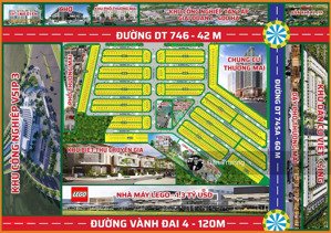 bán đất nền dự án tại đt 746, giá 1,35 tỷ, 90m2, nhiều tiện ích hàng hiếm tại tân uyên, bình dương