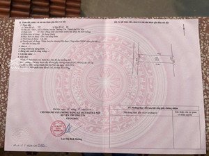 bán đất đội 6 tự nhiên - thường tín - hn
diện tích: 117,3m mt : 5m hậu 5m