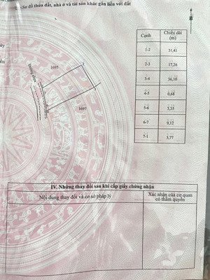 chính chủ cần bán miếng đất 551m có sẵn nhà và 200m thổ cư ở xã đức mỹ