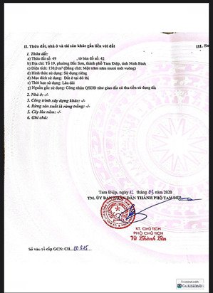bán nhà riêng tại tổ 19, bắc sơn, tam điệp, ninh bình, 4,8 tỷ, 150m2