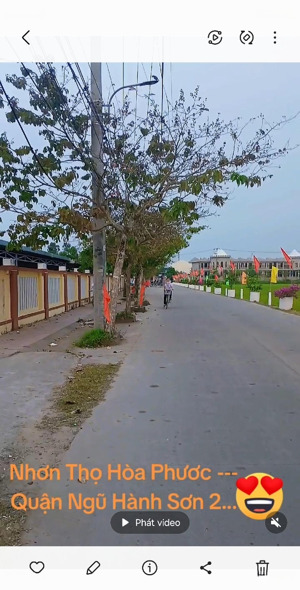 bán lô nhơn thọ 1 hòa phước cũ hòa xuân mới. đà nẵng