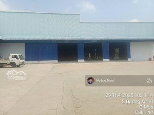 cho thuể 2 xưởng 4.400 @ 10.000m2 tại kcn trà nóc 2 phước thới . tp cần thơ giá tốt . bàn giao ngay