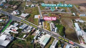 419m2 lô góc 2 mặt tiền ql50 trước khu dân cư ecotown