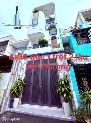 Nhà đẹp mới xây sang chảnh full nội thất đường số 1 phường 11 Gò Vấp 4x16 1T2LST 8.5 tỷ