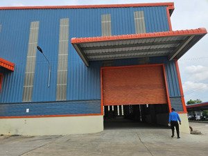 cho thuê kho xưởng chính chủ mới xây tại cụm kcn kiến thành , long an, pccc tự động