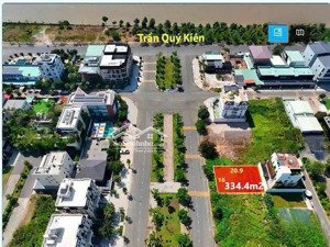 bán đất mặt tiền nguyễn an - thạnh mỹ lợi - q2 - dt 16x20.9m cn 334.4m2, ctxd hầm 7 tầng giá 105tỷ