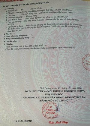 bán đất phường tương bình hiệp, 1/ đường lê văn tách