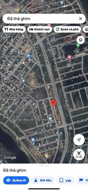 cho thuê đất 373.5m2 đối lưng shophouse đường quảng nam, đà nẵng. lh 0963642584