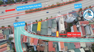 lô đất hiếm nhất ngã tư ninh sơn- thị trấn chúc sơn- giá nhỉnh 6ty