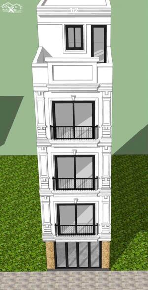 Bán Nhà 5 Tầng Sau Lideco Trần Hưng Đạo DT:40.5m2 Oto Đỗ Cửa