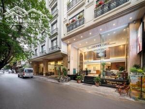 Bán Khách Sạn 5* Phố Cổ Hoàn Kiếm 500m2 13 tầng mặt tiền 17m tổng 120 phòng, View Hồ Gươm.