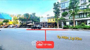 bán đất đối diện công viên ngay mt tạ hiện , quận 2 dt: 10x20m giá bán 40 tỷ ctxd: hầm + 7 tầng